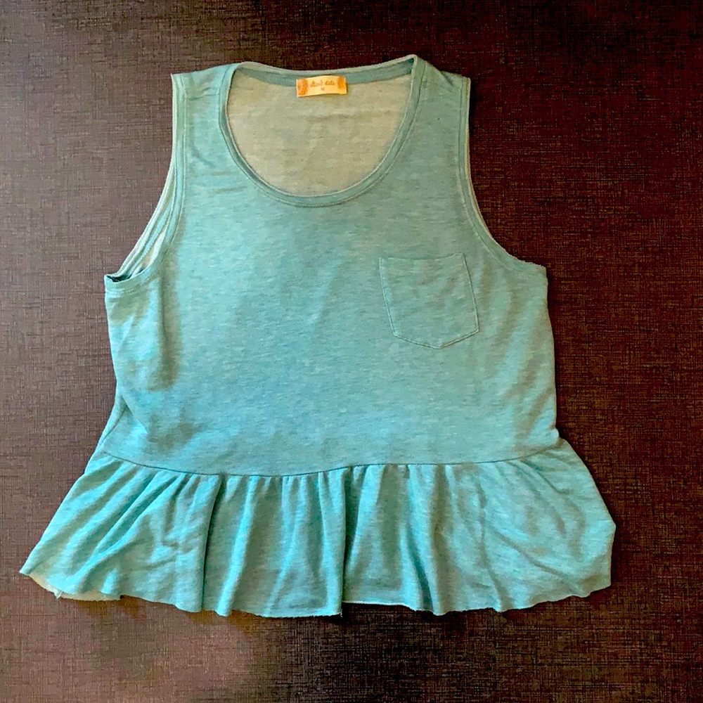 Turquoise Tee M